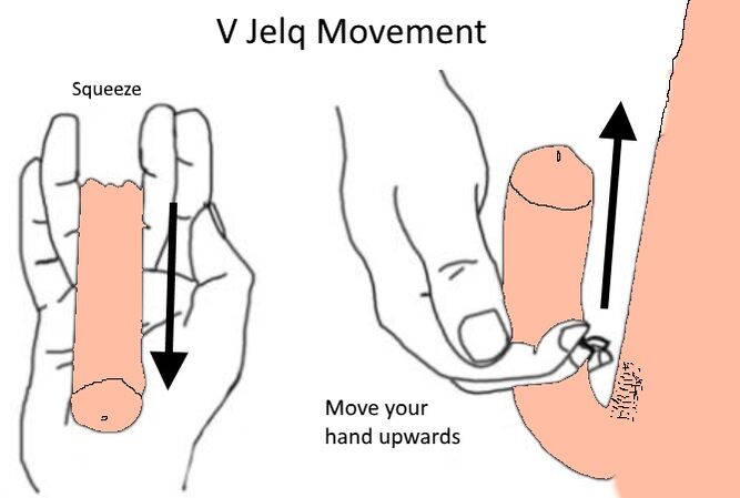 Penis jelqing option to enlarge it for evening workouts