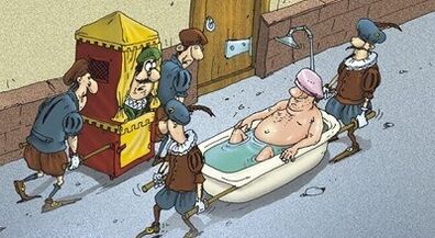 Bath with soda to increase the penis