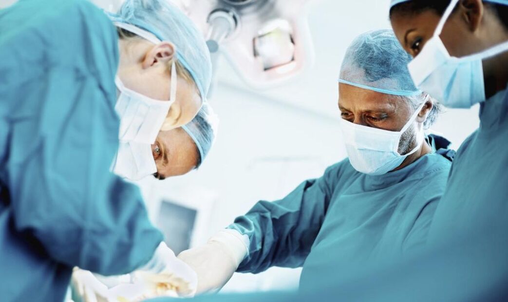 Surgery is performed to increase penis size